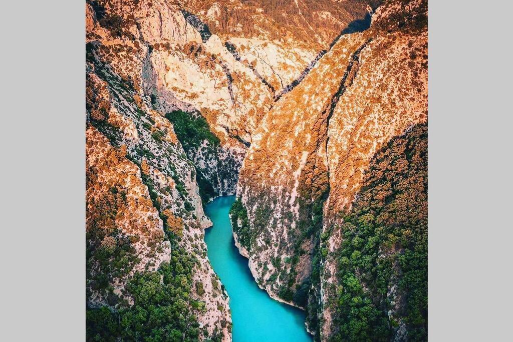 Du Verdon Provence Avec Piscine Et Jardin - Private * Régusse